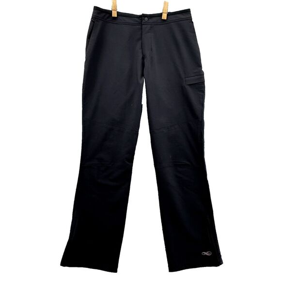 REI Snow Pants Men 32x32* Black Cargo Ski Snowboard Outdoor Performance Gorpcore - Picture 1 of 14